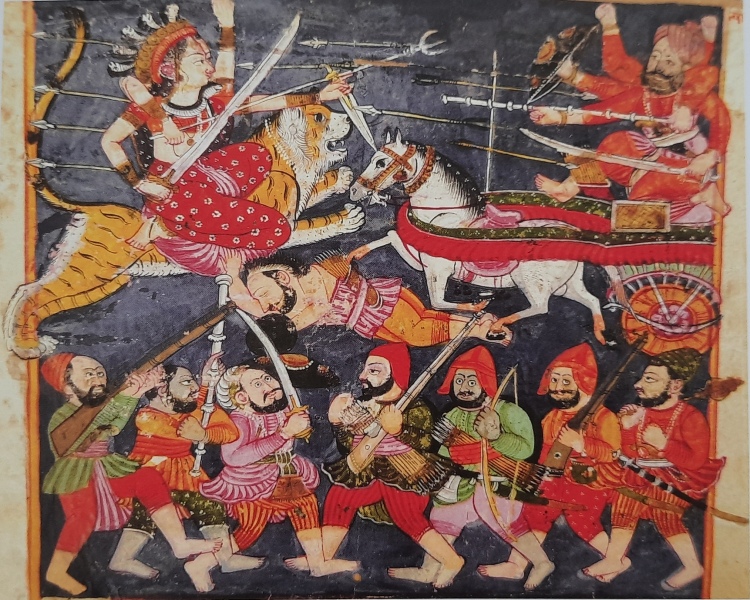 The Story of the most Powerful Ancient Indian Text —The Great Goddess Battles the Demons